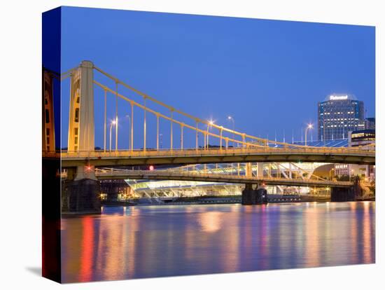 Andy Warhol Bridge (7th Street Bridge) over the Allegheny River, Pittsburgh, Pennsylvania, United S-Richard Cummins-Premier Image Canvas