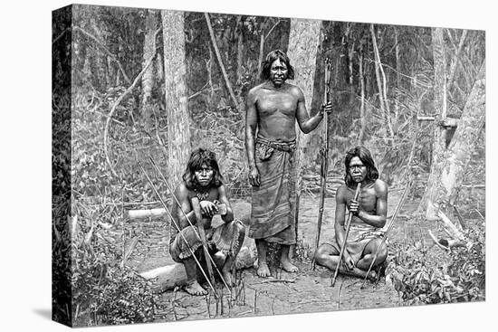 Angaite Indians, North Chaco, Paraguay, 1895-null-Premier Image Canvas