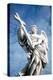 Angel Carrying a Cross, from the Ponte St Angelo, Rome, Italy, 1669-Gian Lorenzo Bernini-Premier Image Canvas