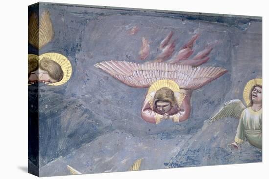 Angel, from the Lamentation, C.1305 (Detail)-Giotto di Bondone-Premier Image Canvas