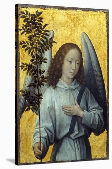 Angel Holding an Olive Branch by Hans Memling-null-Premier Image Canvas