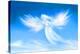 Angel In The Clouds-null-Stretched Canvas