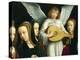 Angel Musician, Detail from Virgin Among Virgins, 1450-Gerard David-Premier Image Canvas