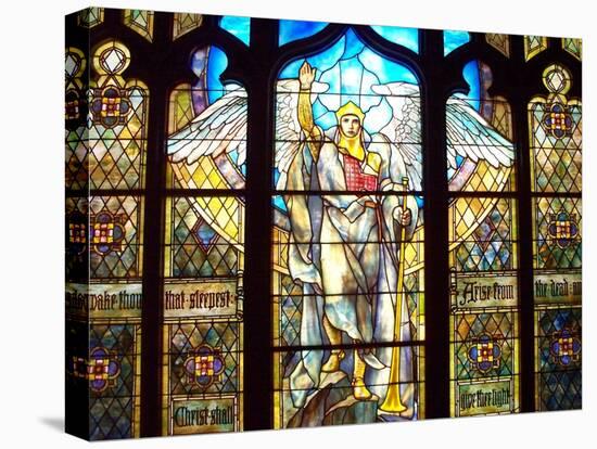 Angel of the Resurrection Stained Glass Window-Louis Comfort Tiffany-Premier Image Canvas