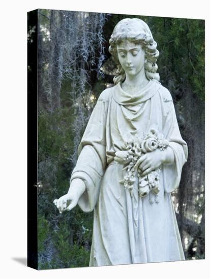 Angel Statue, Bonaventure Cemetary, Savannah, Georgia, USA-Rob Tilley-Premier Image Canvas