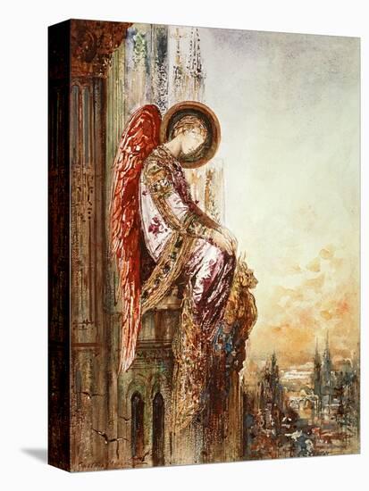 Angel Traveller (W/C)-Gustave Moreau-Premier Image Canvas