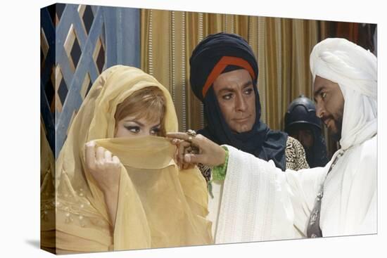 ANGELIQUE and LE SULTAN, 1968 directed by BERNARD BORDERIE Michele Mercier, Jean-Claude Pascal and -null-Stretched Canvas