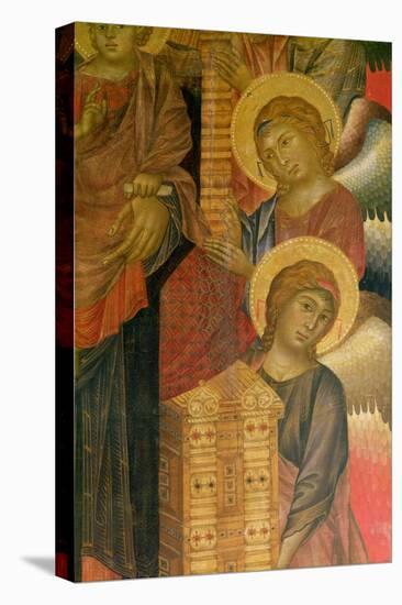 Angels from the Santa Trinita Altarpiece-Cimabue-Premier Image Canvas