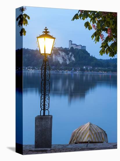 Angera Viewed from Arona, Lake Maggiore, Piedmont, Italy-Doug Pearson-Premier Image Canvas