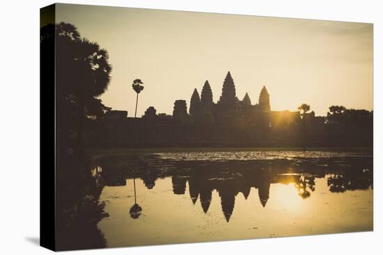 Angkor Wat Temple, Angkor, UNESCO World Heritage Site, Cambodia, Indochina, Southeast Asia, Asia-Yadid Levy-Premier Image Canvas