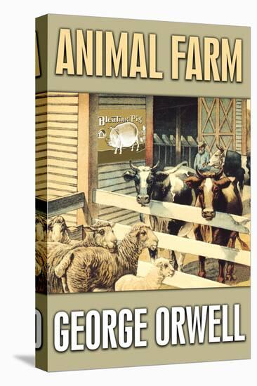 Animal Farm-George Orwell-Stretched Canvas