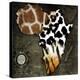 Animal Map of Africa-Color Bakery-Premier Image Canvas