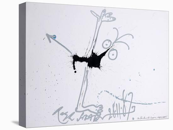 Animals (dragons, monsters, reptiles) (drawing)-Ralph Steadman-Premier Image Canvas