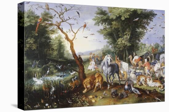 Animals Entering Noah's Ark-Jan Brueghel the Elder-Premier Image Canvas