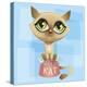 Anime Cat-Harry Briggs-Premier Image Canvas