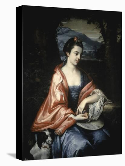 Ann Allen, Later Mrs John Penn, August 1763-Benjamin West-Premier Image Canvas
