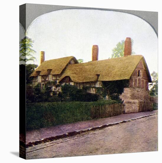 Ann Hathaway's cottage, Stratford-upon-Avon, Warwickshire, early 20th century. Artist: Unknown-Unknown-Premier Image Canvas