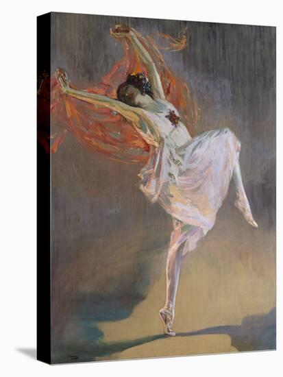 Anna Pavlova, 1910 (Oil on Canvas)-John Lavery-Premier Image Canvas