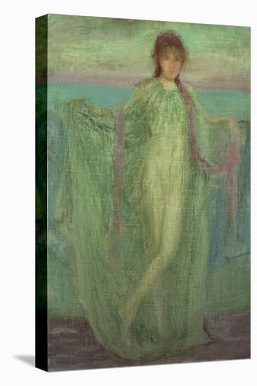 Annabel Lee (Oil on Canvas)-James Abbott McNeill Whistler-Premier Image Canvas