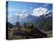 Annapurna Himalayan Range, Marsyangdi River Valley, Gandaki, Western Region (Pashchimanchal), Nepal-Jochen Schlenker-Premier Image Canvas