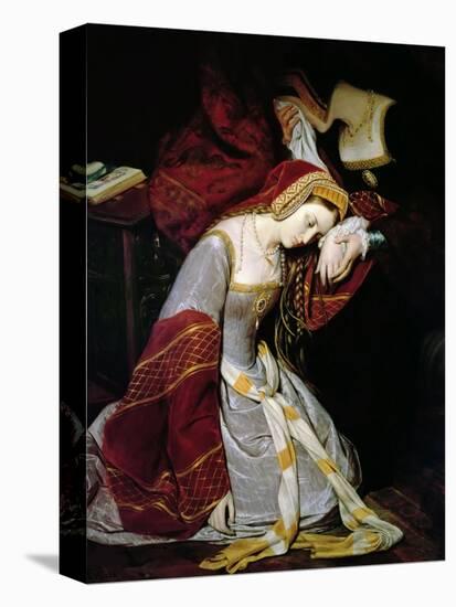 Anne Boleyn in the Tower of London-Édouard Cibot-Premier Image Canvas