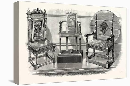 Anne Boleyn's Chair; Shakespeare's Chair; Theodore Hook's Chair, UK-null-Premier Image Canvas