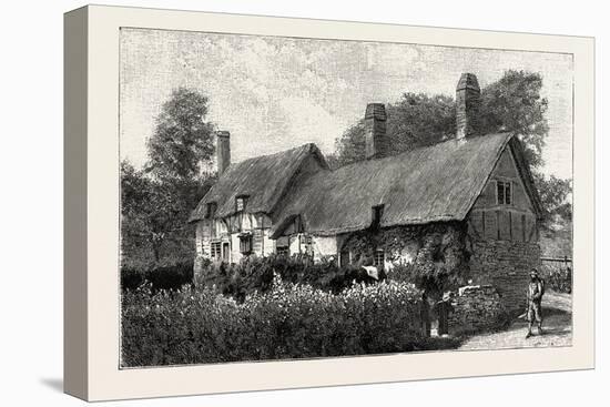 Anne Hathaway's Cottage at Shottery-null-Premier Image Canvas