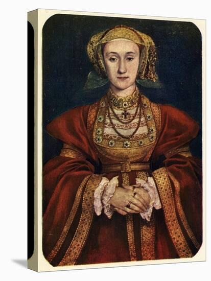 'Anne of Cleves', 1539, (1909)-Hans Holbein the Younger-Premier Image Canvas