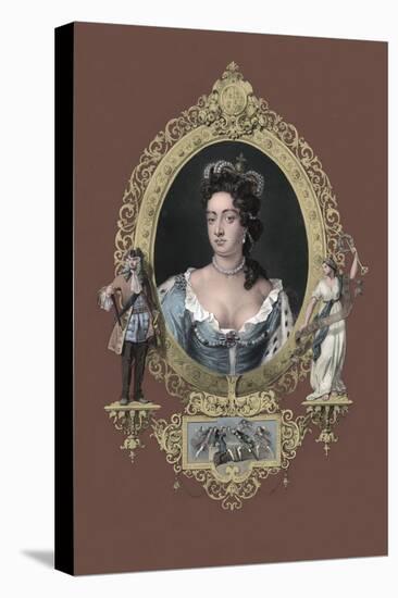 Anne Queen of Great Britain-Godfrey Kneller-Premier Image Canvas