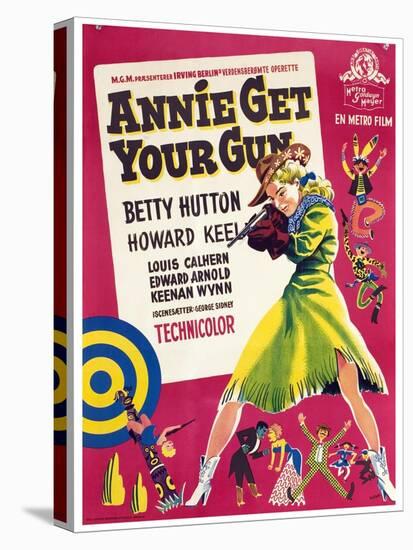 Annie Get Your Gun, Betty Hutton, 1950-null-Stretched Canvas