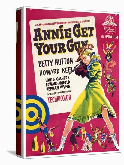 Annie Get Your Gun, Betty Hutton, 1950-null-Stretched Canvas