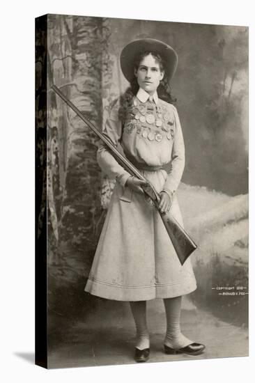 Annie Oakley, 1899-Richard K. Fox-Premier Image Canvas