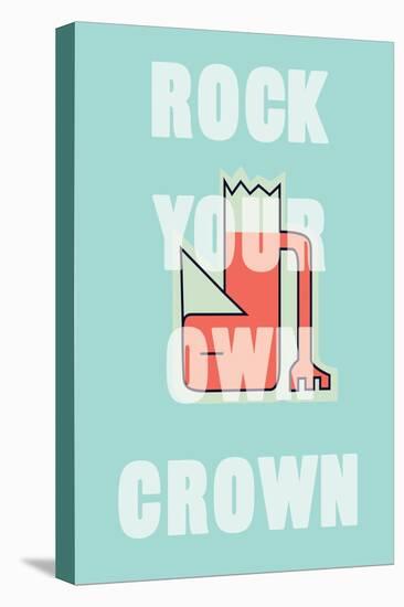 Annimo Rock Your Own Crown-null-Stretched Canvas