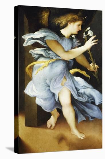 Announcing Angel, Circa 1525-Lorenzo Lotto-Premier Image Canvas