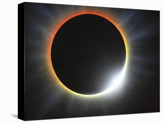 Annular Solar Eclipse, Artwork-Richard Bizley-Premier Image Canvas