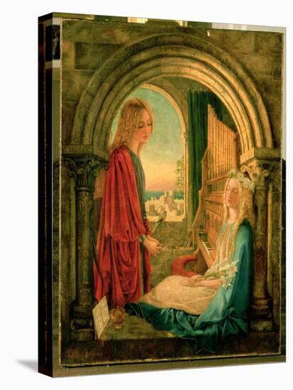 Annunciation, 1859-Charlotte E. Babb-Premier Image Canvas