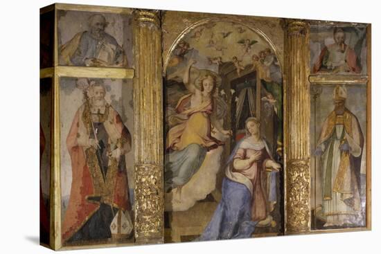 Annunciation, Church of Saint Thomas, Vallemaio, Lazio, Italy-Charles Bentley-Premier Image Canvas