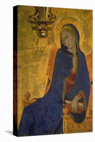 Annunciation, Detail of the Virgin-Simone Martini-Premier Image Canvas