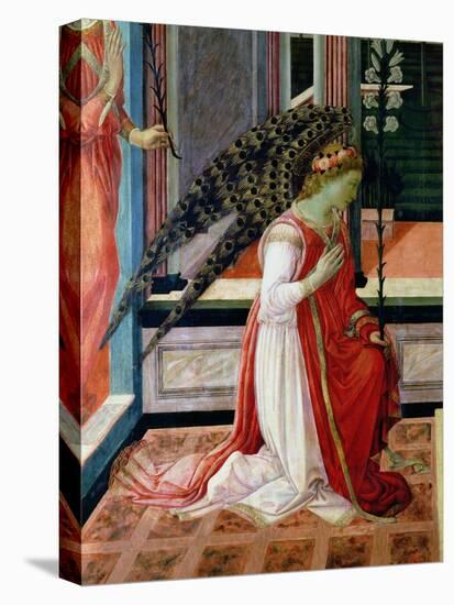 Annunciation (Detail)-Filippino Lippi-Premier Image Canvas