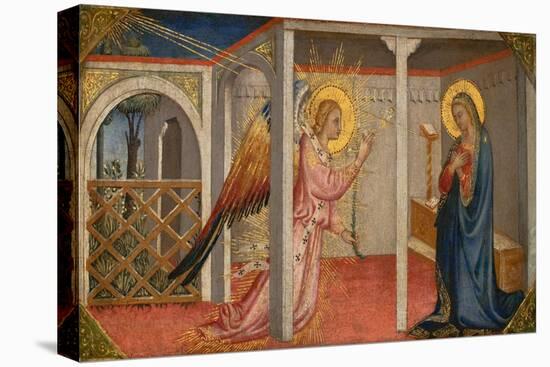 Annunciation, Florence, Early-Mid 15Th Century (Tempera on Panel)-Italian School-Premier Image Canvas
