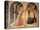 Annunciation with Gabriel Archangel-Beato Angelico-Stretched Canvas