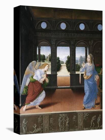 Annunciation-Lorenzo di Credi-Premier Image Canvas