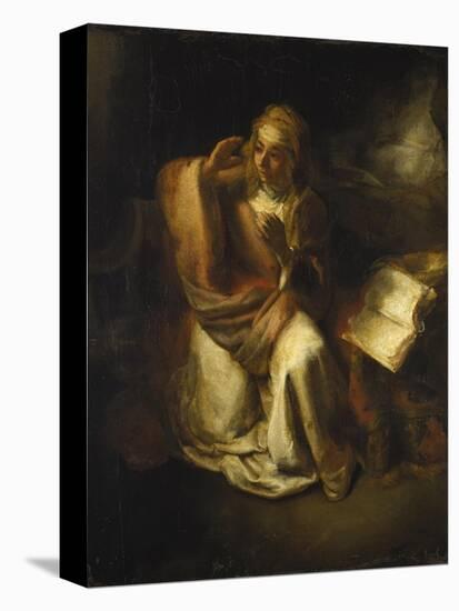 Annunciation-Rembrandt van Rijn-Premier Image Canvas