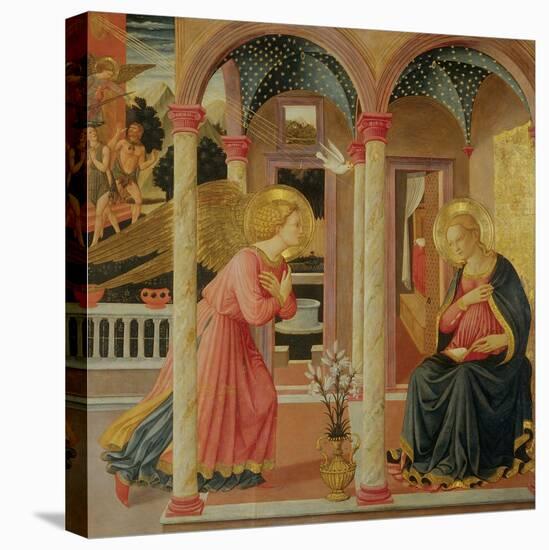 Annunciation-Zanobi Machiavelli-Premier Image Canvas