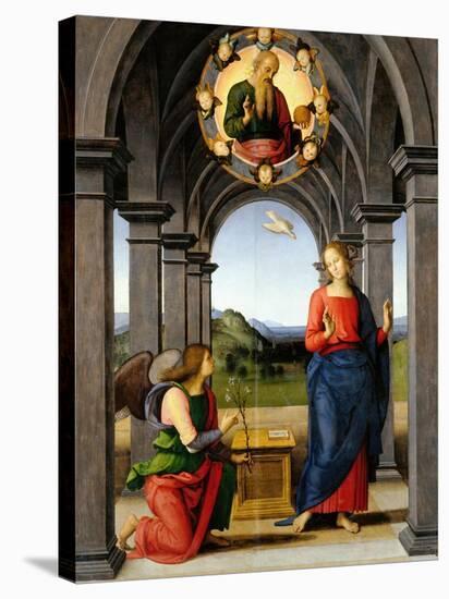 Annunciation-Pietro Perugino-Premier Image Canvas