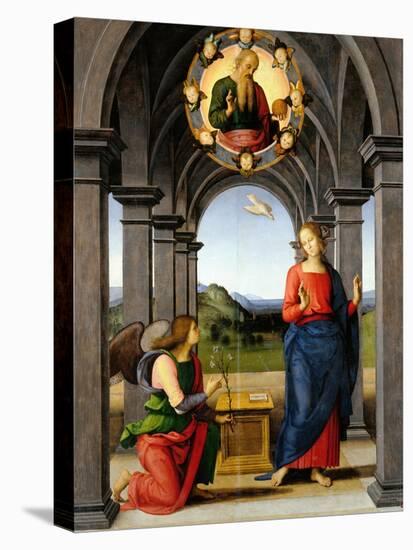 Annunciation-Pietro Perugino-Premier Image Canvas