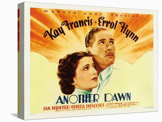 Another Dawn, Kay Francis, Errol Flynn, 1937-null-Stretched Canvas