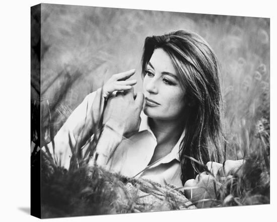 Anouk Aimee-null-Stretched Canvas