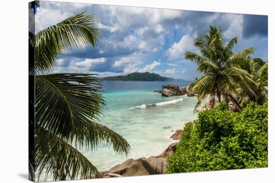 Anse Severe beach, La Digue, Republic of Seychelles, Indian Ocean.-Michael DeFreitas-Premier Image Canvas