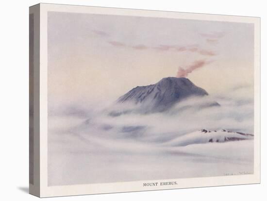 Antarctic: Mount Erebus-Edward A. Wilson-Stretched Canvas